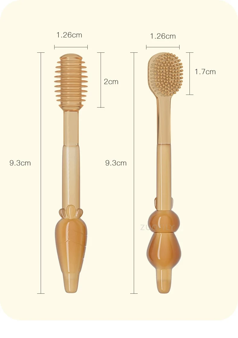 Brosse à dent en silicone